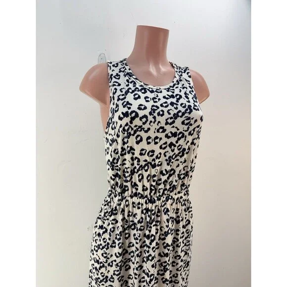 Banana Republic Sleeveless Women Dress  Size M Criss Cross Back - Picture 2 of 13
